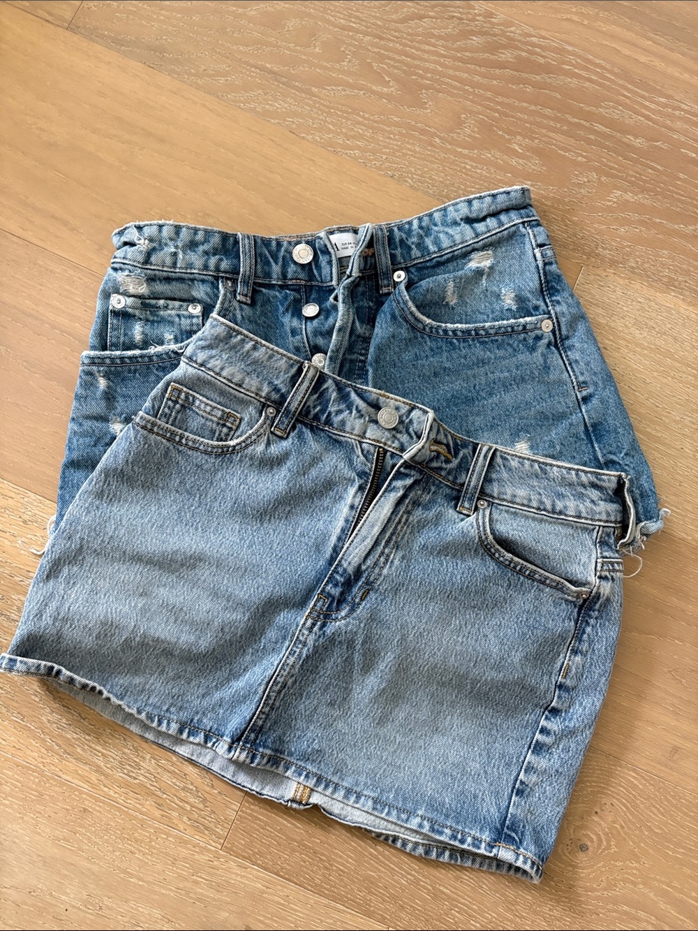 ZARA shorts & PACSUN skirt bundle